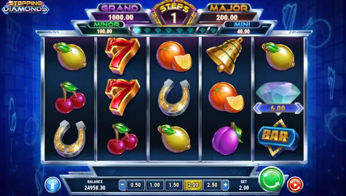 Temukan Harta Karun di Stepping Diamonds, Game Berkilau dari Play’n GO
