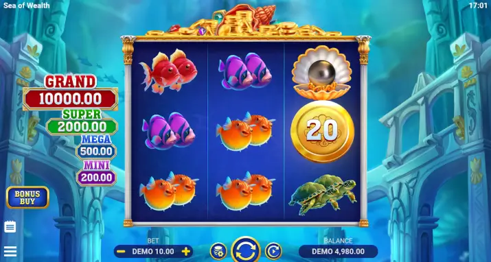 Inovasi Bertema Laut dari Evoplay, Ulasan Lengkap Sea of Wealth