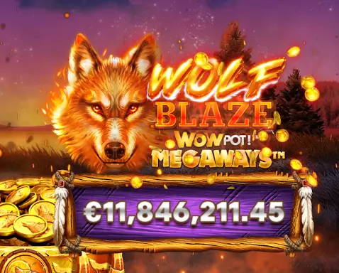 Ketika Reel Berpihak, Lebih dari €11 Juta Keluar dari Wolf Blaze WowPot