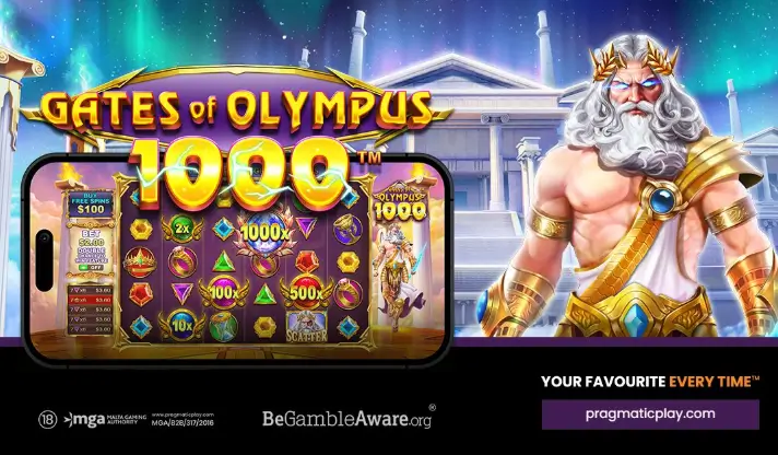 Zeus Kini Lebih Kuat! Sensasi Baru Hadir di Gates of Olympus 1000
